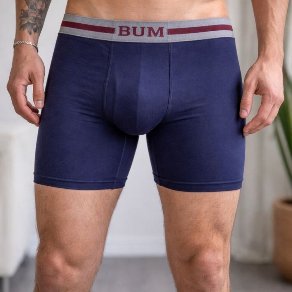 B.U.M. 4-PK Cotton Stretch Boxer Briefs multi colors size Small 30-32 waist NWT - Picture 5 of 8
